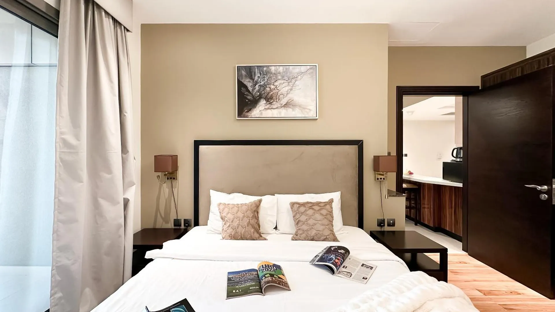 Trophy Sunset Serenity Suite In Downtown With Panromic Skyline Views Dubaj Spojené arabské emiráty